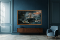 Midnight Lilies – Enchanted Feast for Samsung Frame TV