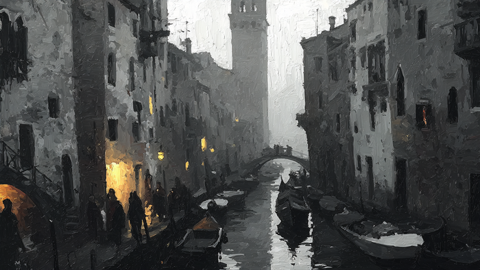 Midnight on the Grand - 4K digital art for Samsung The Frame TV