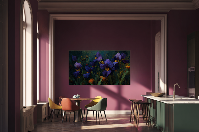 Monkshood Violet Twilight Blooms