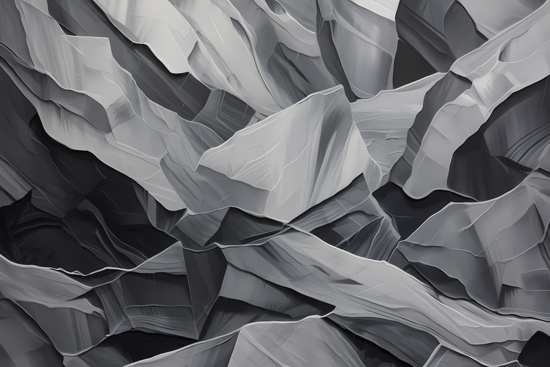 Monochrome Elegance – Abstract Geometric Art for Samsung Frame TV | Art For Frame