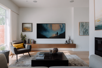 Moonlit Journey - Silhouette Landscape Art for Samsung Frame TV & HiSense CanvasTV | 4K Digital Download