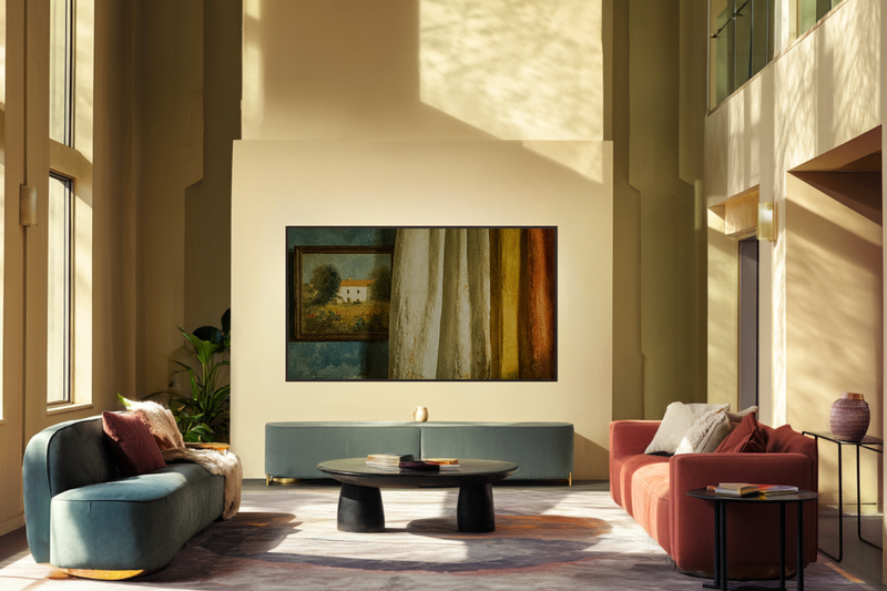 Muslin Curtains Morning Light