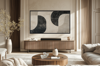 Muted Orbit – Midcentury Abstract for Samsung Frame TV