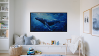 Ocean Whale Journey - Marine Kids Art for Samsung Frame TV