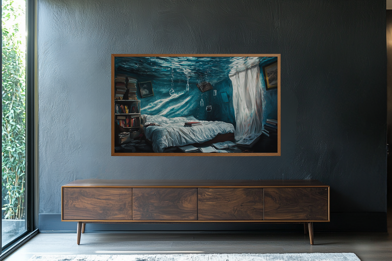 Oceanic Dreams – Submerged Sanctuary for Samsung Frame TV