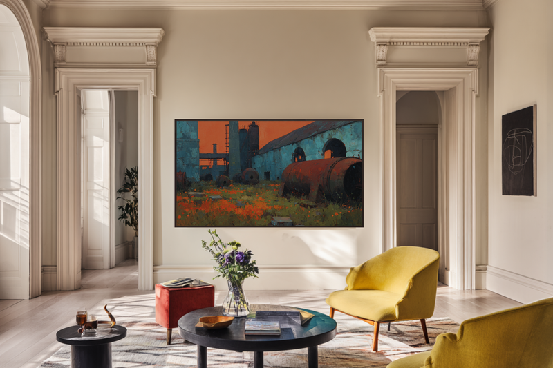 Oxidized Factory Amber Ruins