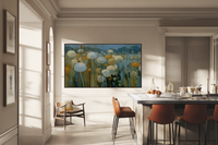 Pale Meadow Wildflowers Dancing