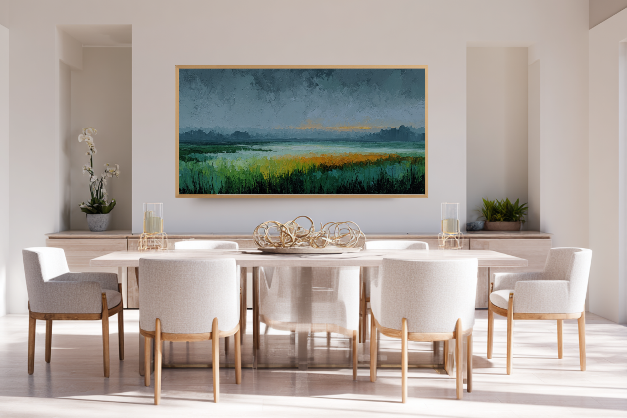 Pastoral Awakening – Meadow Dawn