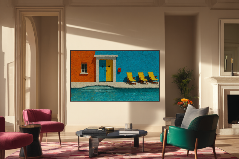 Poolside Color Block