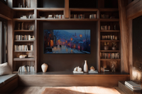 Prague Winter Evening