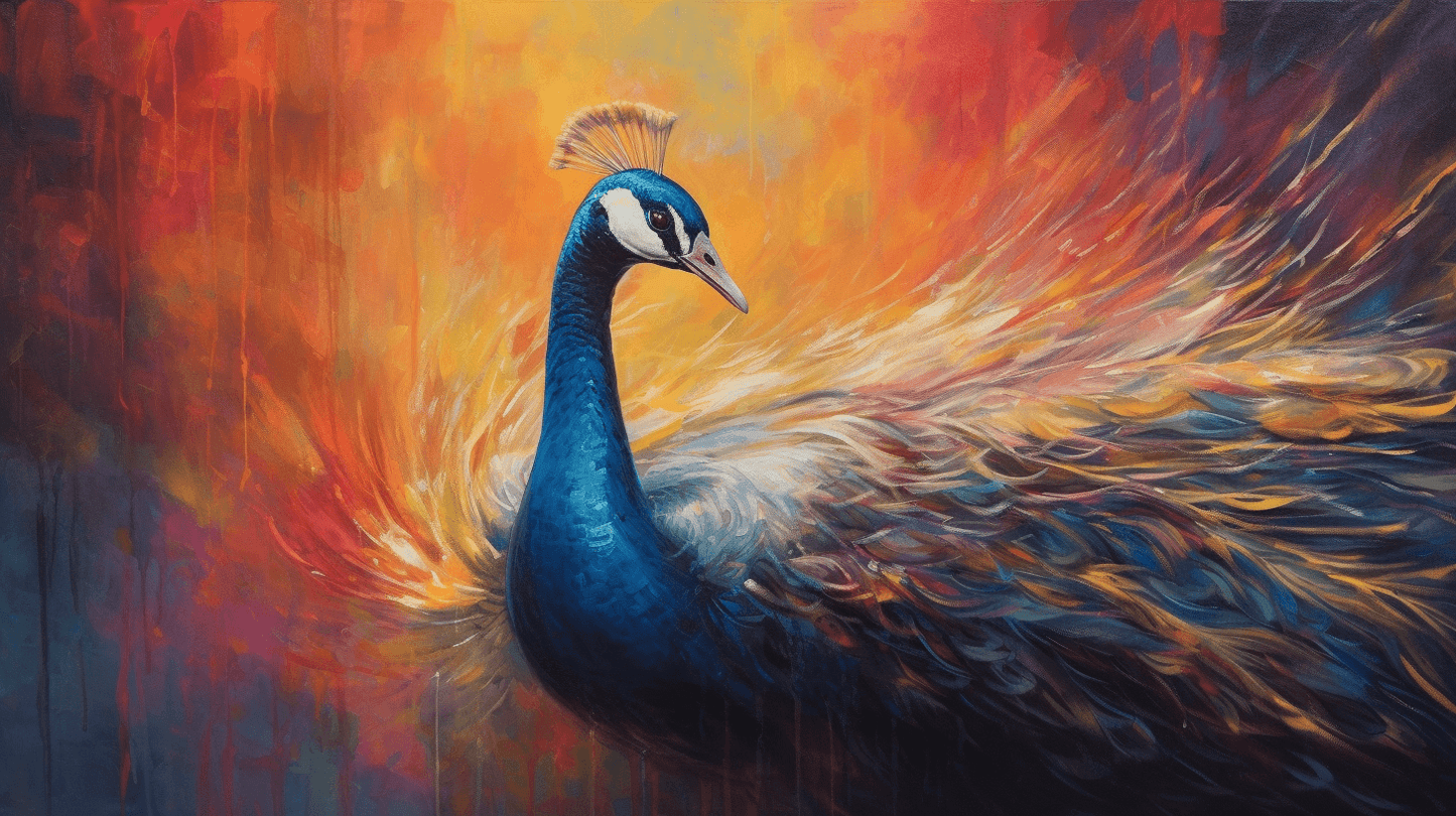 Enchanting Avian Elegance by Art For Frame