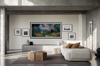 Prismatic Landscapes – Geometric Abstraction for Frame TV & CanvasTV