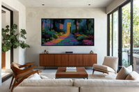 Rainbow's Journey – Magical Forest Art for Frame TV & CanvasTV