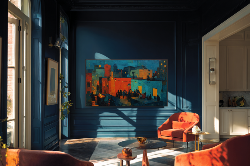 Rooftop Gathering String Lights