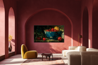 Ruby Cherries Sapphire Bowl