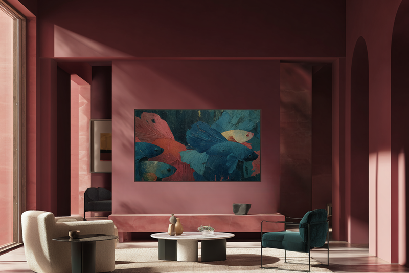 Ruby Sapphire Betta Dance