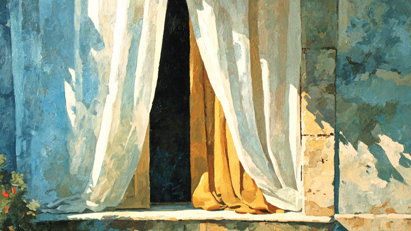 Sheer Drapes Quiet Interior