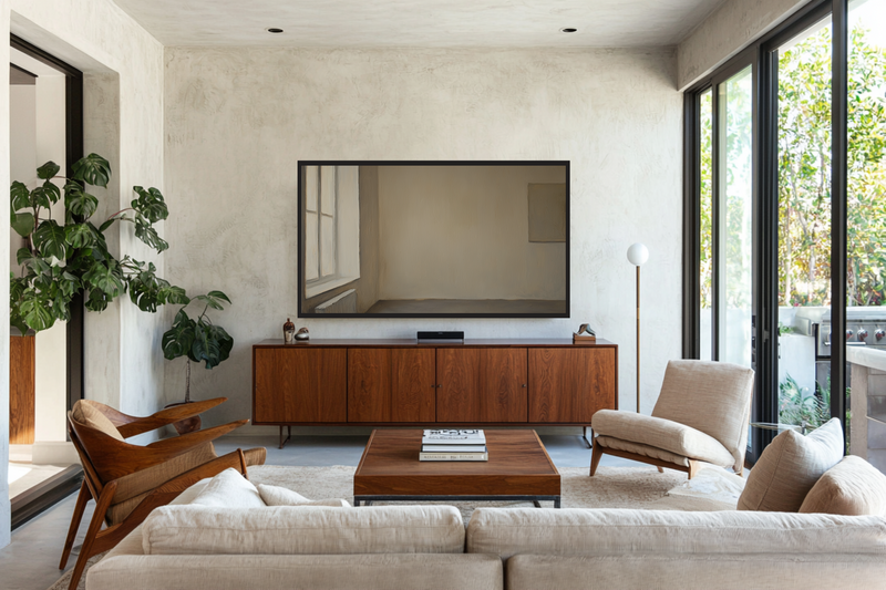 Soft Silence – Minimal Interior Scene for Samsung Frame TV