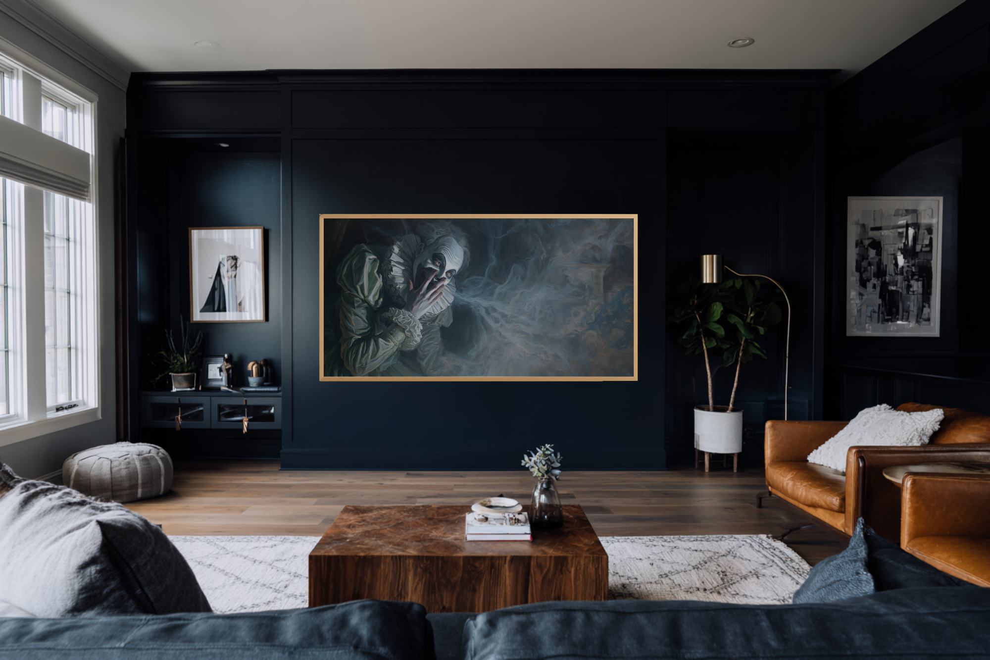 Spectral Portrait - Ghostly Figure Art for Samsung Frame TV & HiSense CanvasTV | 4K Digital Download