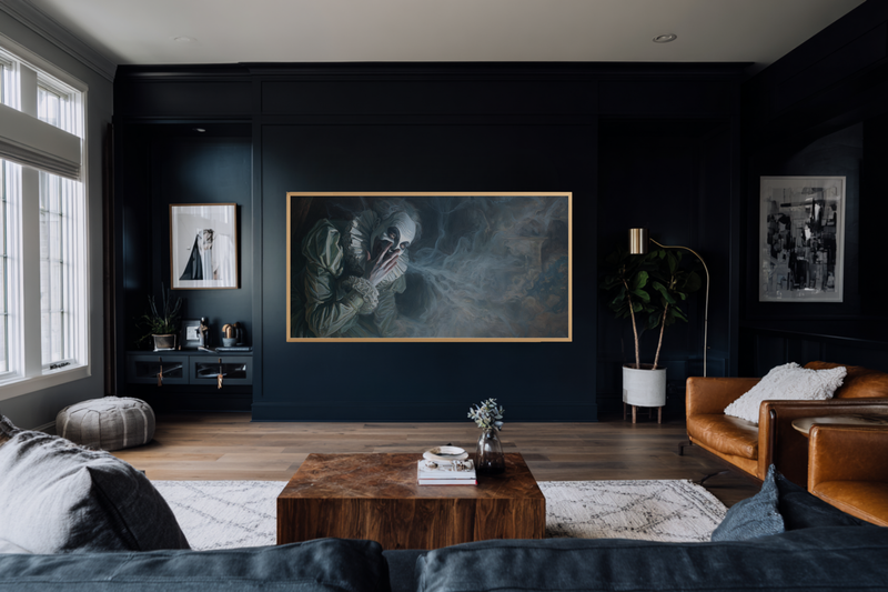 Spectral Portrait - Ghostly Figure Art for Samsung Frame TV & HiSense CanvasTV | 4K Digital Download