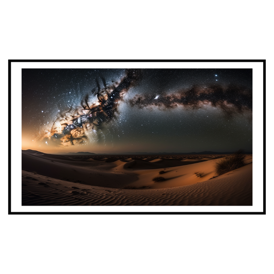 Starry Desert Night: Milky Way Art for Samsung’s The Frame TV