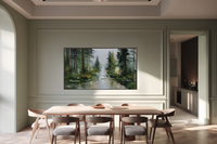 Still Creek Through Green