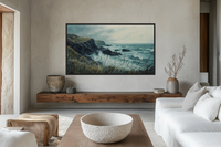 Storm Coast – Wild Cliffside Seascape for Samsung Frame TV