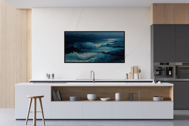 Tempest Surge – Ocean Power for Samsung Frame TV & Hisense CanvasTV