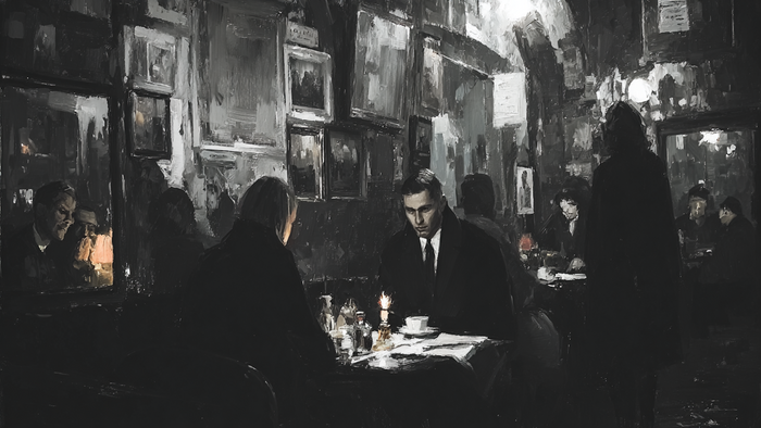 The Candlelit Supper - 4K digital art for Samsung The Frame TV