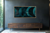 Tidal Echoes – Circular Meditation for Samsung Frame TV