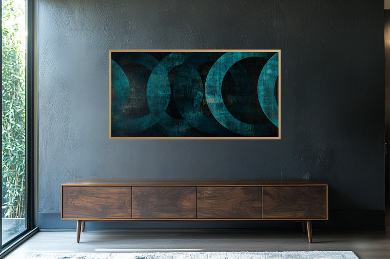 Tidal Echoes – Circular Meditation for Samsung Frame TV