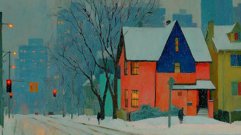 Toronto Victorian Rainbow