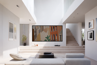 Tuscan Cityscape Matisse-Inspired Frame TV Art