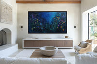 Twilight Bloom – Painted Garden Fireflies for Samsung Frame TV
