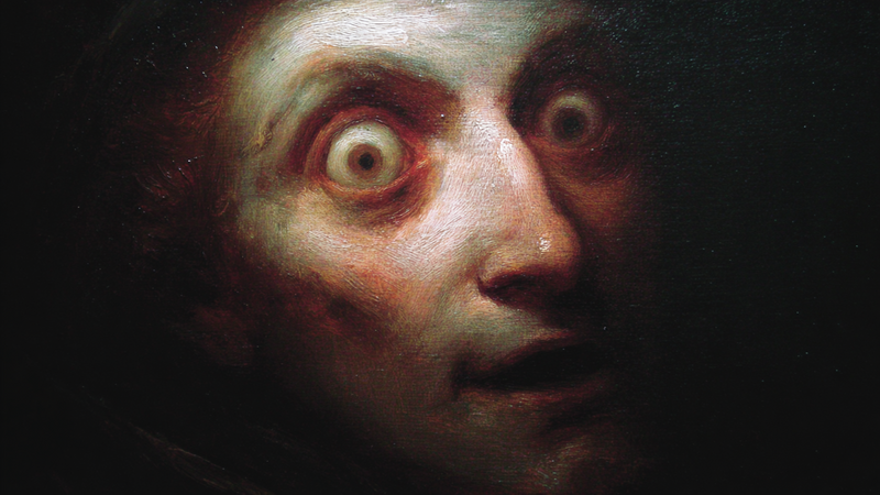 Uncanny Gaze - Surreal Portrait Art for Samsung Frame TV & HiSense CanvasTV | 4K Digital Download