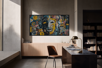 Urban Echoes – Abstract Street Art for Frame TV & CanvasTV