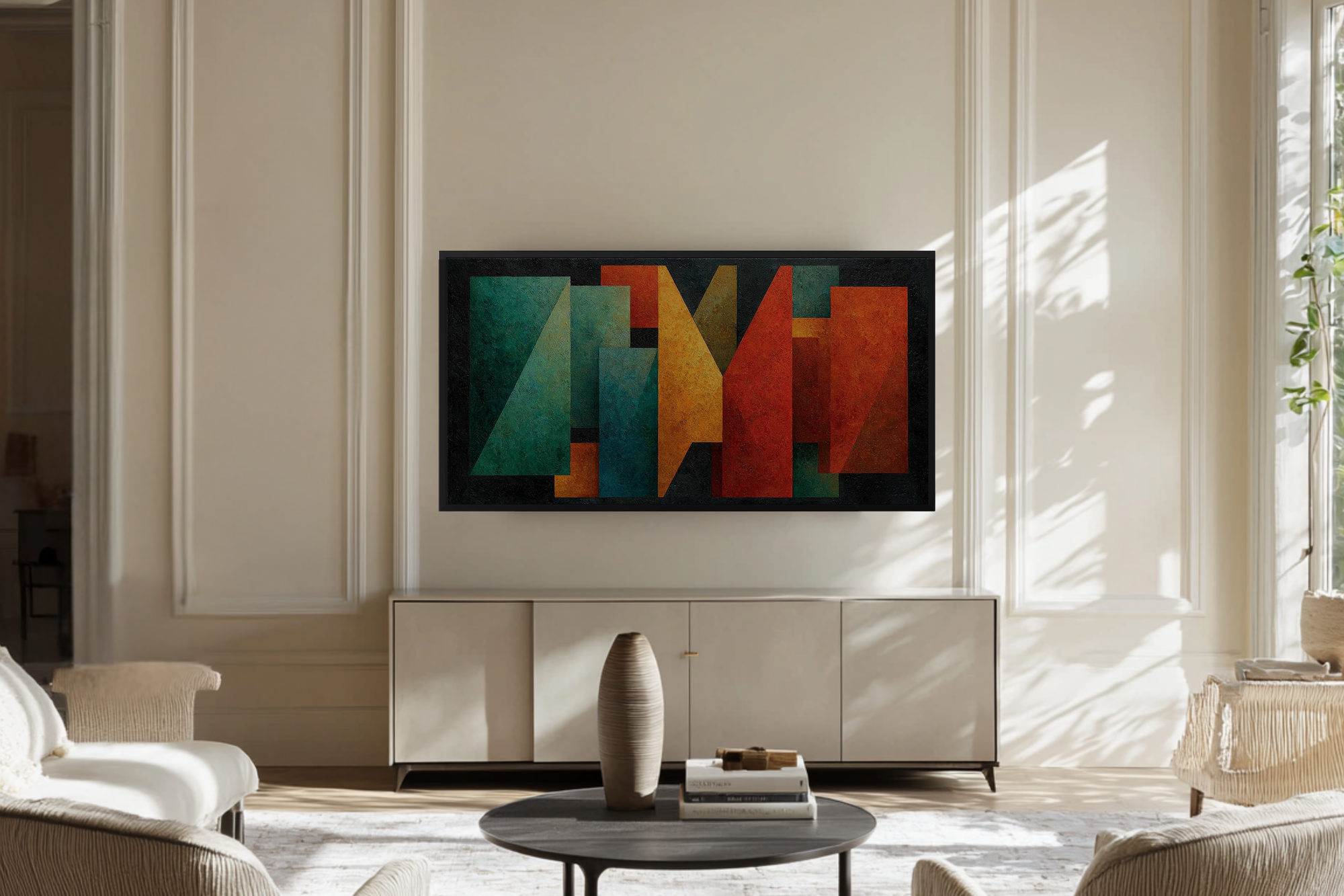 Vintage Typography – Artistic Statement for Samsung Frame & HiSense Canvas TV