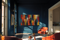 Abstract Color Field Composition