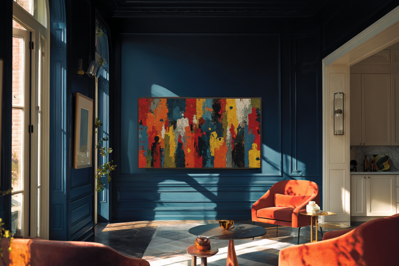 Abstract Color Field Composition