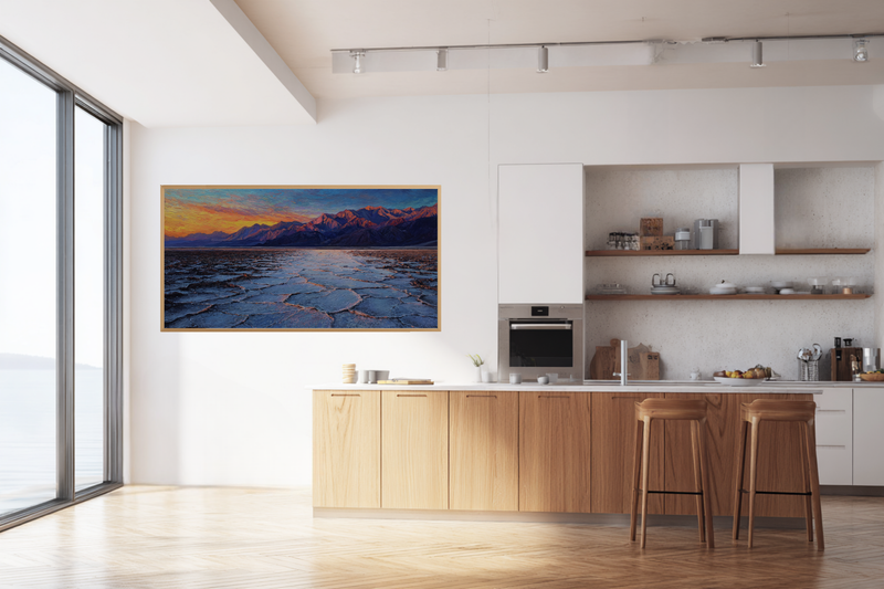 Alpine Awakening – Frame TV Art Mountain Lake (4K Digital Download)