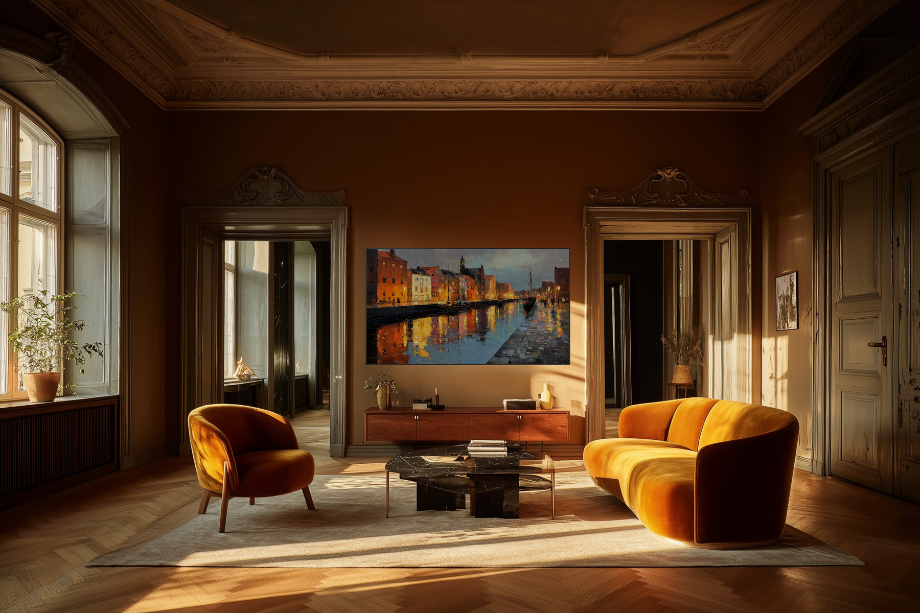 Amber & Terracotta — featured Art For Frame card