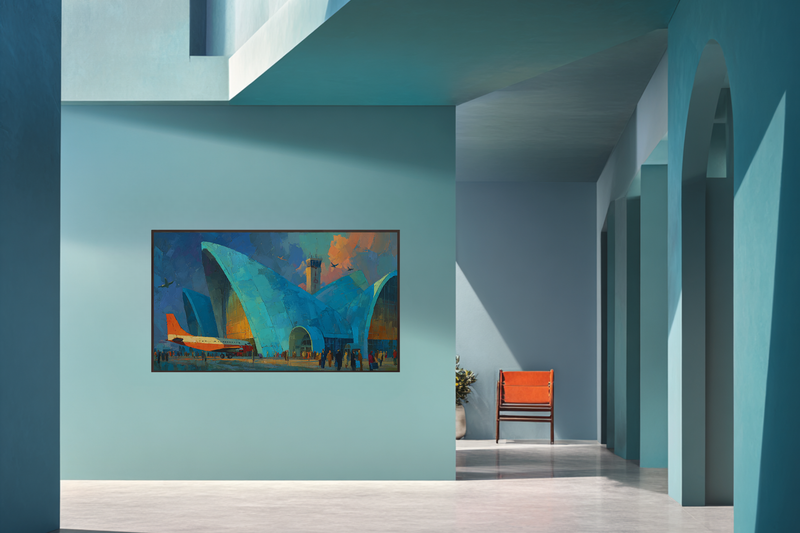 Art Deco Airport Terminal