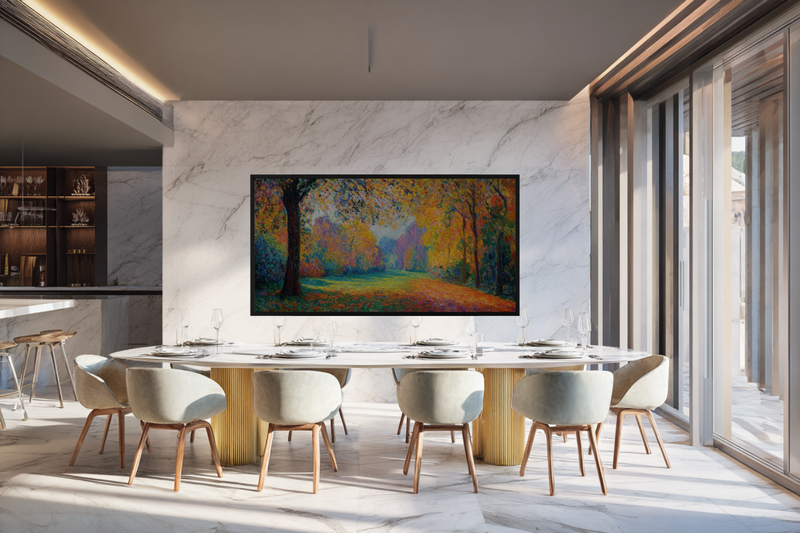 Autumn Canopy Radiance Frame TV Art | 4K Download