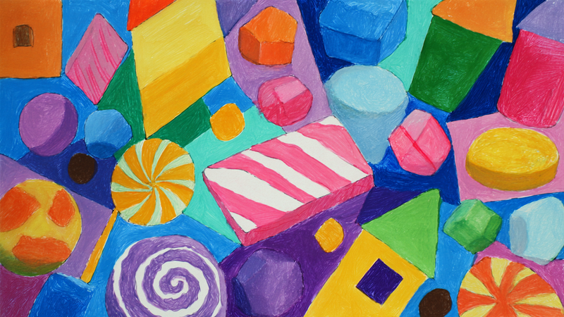 Candy Land Celebration - Party Kids Art for Samsung Frame TV