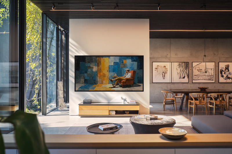 Contemplative Pause Art for Frame TV | 4K Digital Download