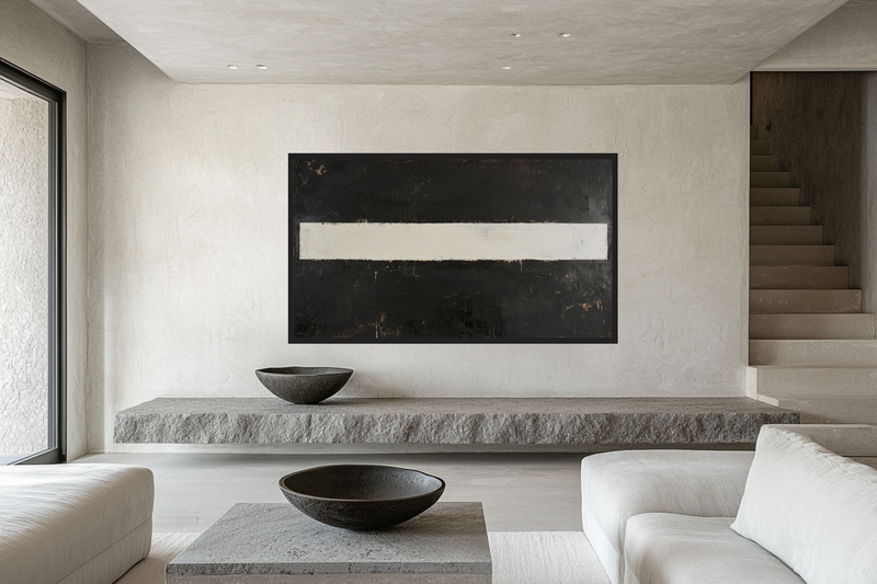 Division Line – Bold Minimalist Stripe for Samsung Frame TV