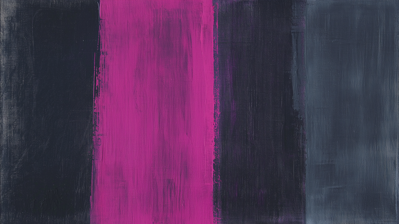 Electric Divide – Bold Fuchsia Stripe Abstract for Frame TV