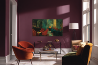 Grand Library Velvet Fireside