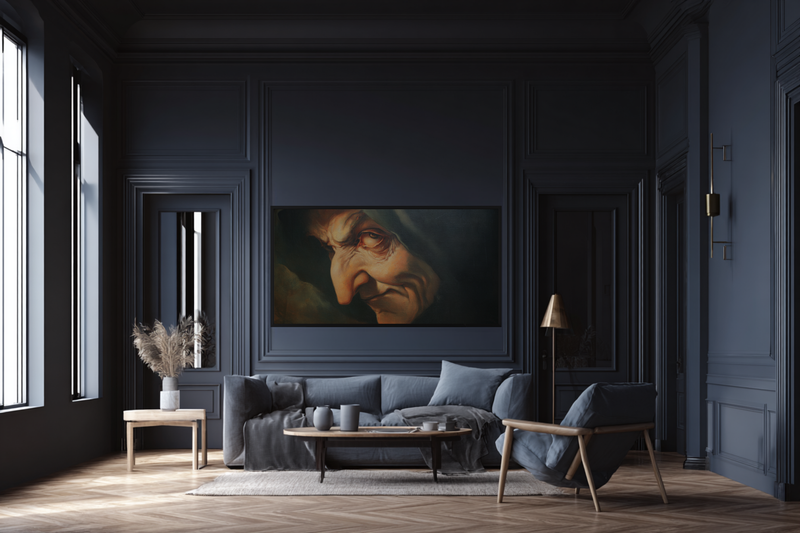 PRIMAL SCREAM - Dramatic Horror Portrait for Samsung Frame TV