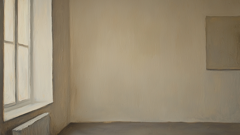 Soft Silence – Minimal Interior Scene for Samsung Frame TV